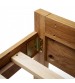 Toffee Bed with Natural Timber Look Finish